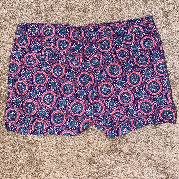 Medallion print shorts pink and purple size 3 - Picture 2 of 2